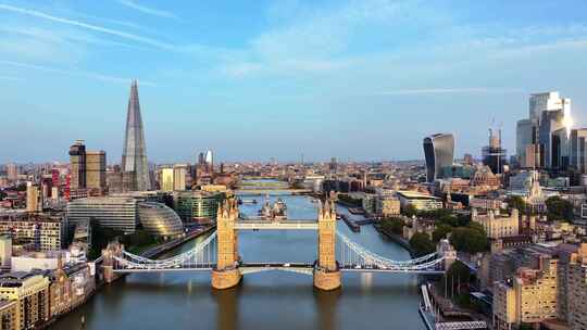 英国伦敦城市建筑泰晤士河