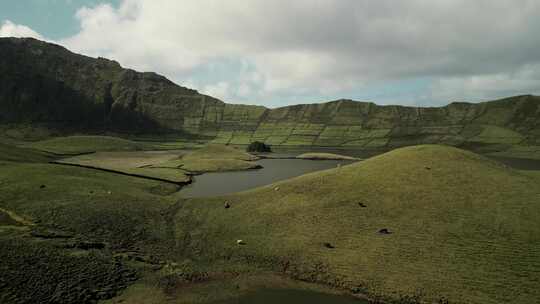 Corvo Island，亚速尔群岛，葡