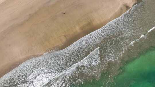 治愈系的巴厘岛海浪与沙滩唯美航拍视频素材模板下载