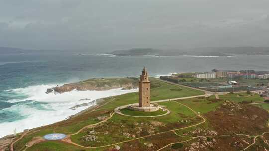 灯塔，海岸，海，塔