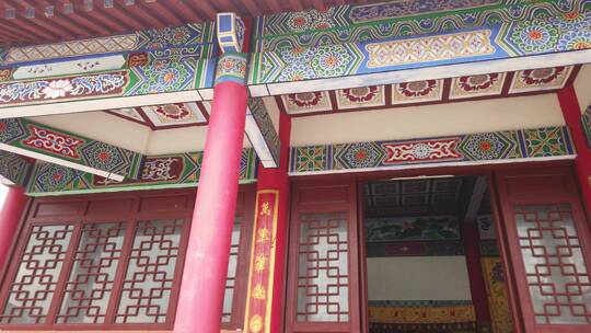 明福观 南汉时期 五观之一 道教庙宇 澜石村视频素材模板下载