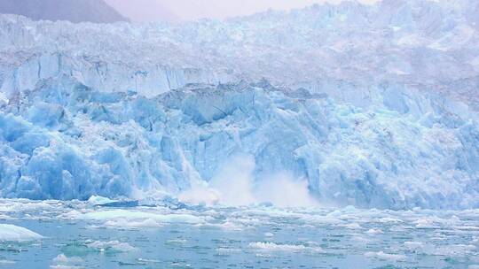 冰川消融实拍视频素材模板下载