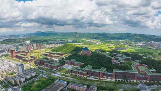 4K深圳光明区中山大学延时1