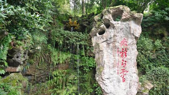 合集-杭州西湖景区黄龙洞夏日风光