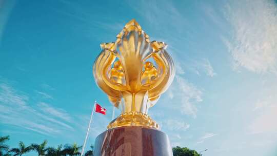 香港会议展览中心金紫荆广场