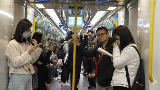 香港地铁列车车厢