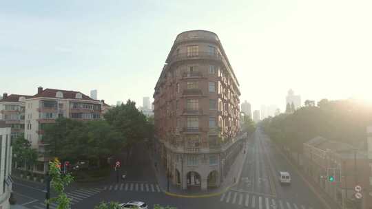 上海武康大楼 清晨航拍合集