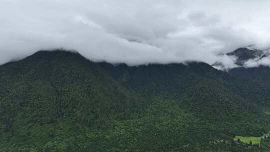 林芝南伊沟航拍