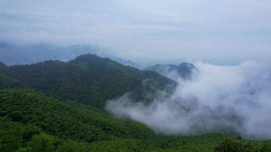 山川山峰云海云雾航拍