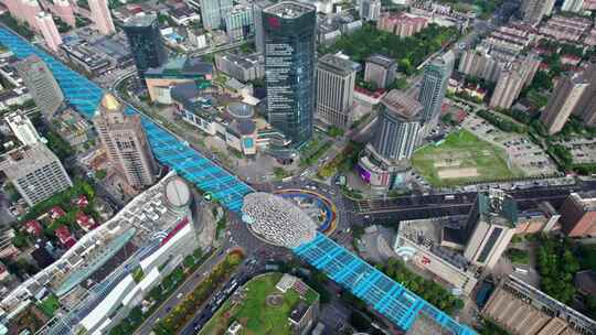 科技上海 科技城市  科技感城市