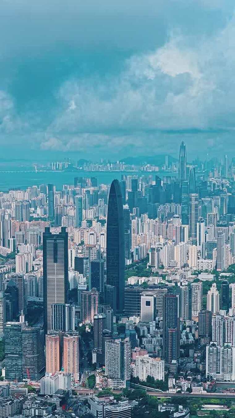深圳竖屏竖拍航拍宣传片