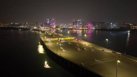 深圳欢乐港湾摩天轮夜景