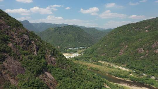 航拍福建宁德霞浦杨家溪景区