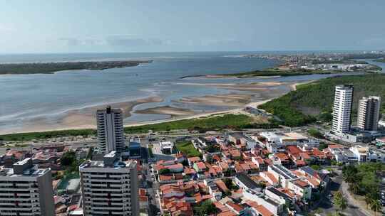 巴西Aracaju Sergipe的城市景观。巴西东北部的旅游业。