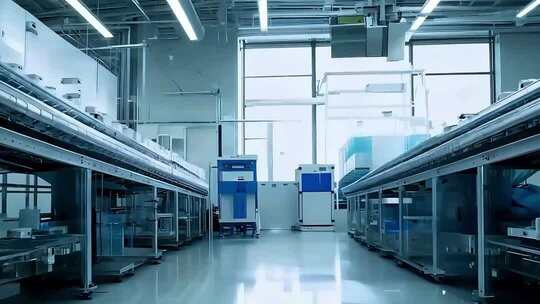 工厂内部生产线场景