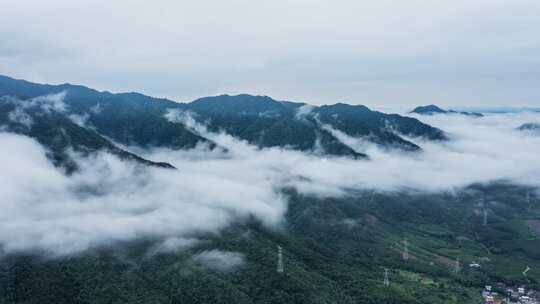 广西桂林尧山云海延时