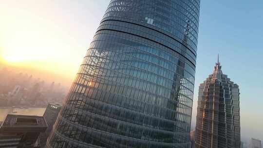 【4K60P穿越机航拍】坠落上海中心大厦
