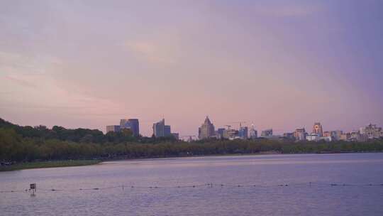 杭州西湖城市风景