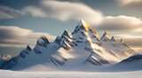 AIGC素材 雪山山峰自然风景高清在线视频素材下载