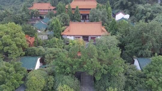 广西桂林阳朔十里画廊监山寺视频素材模板下载