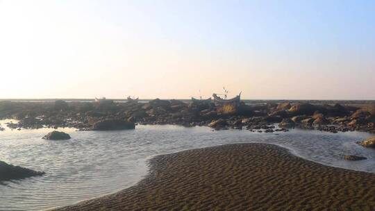 孟加拉湾的沙滩和大海