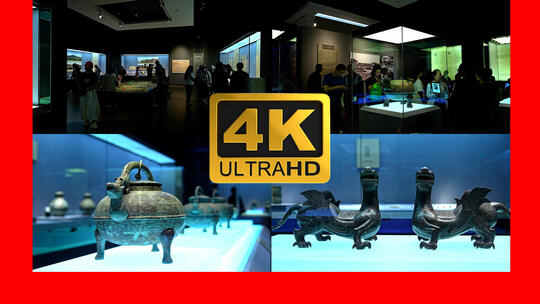 河北博物院高清在线视频素材下载