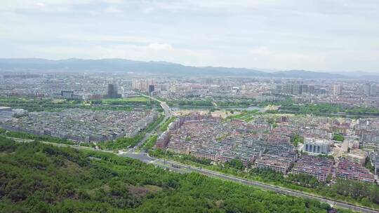 190731义乌环城路南山公园航拍8