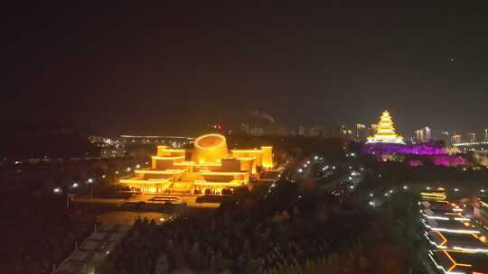 宝鸡城市夜景