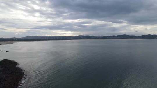 平潭海边龙王头沙滩航拍