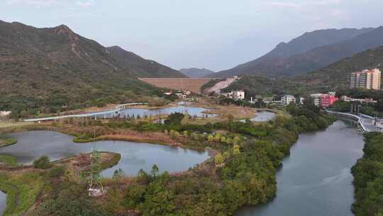 深圳东涌海滨度假村航拍