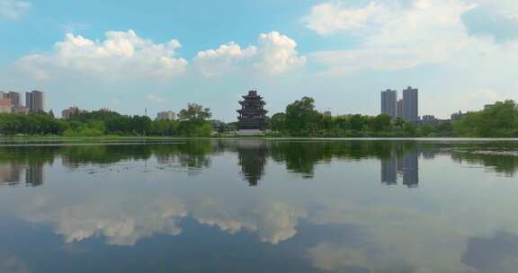 武汉紫阳湖公园风光
