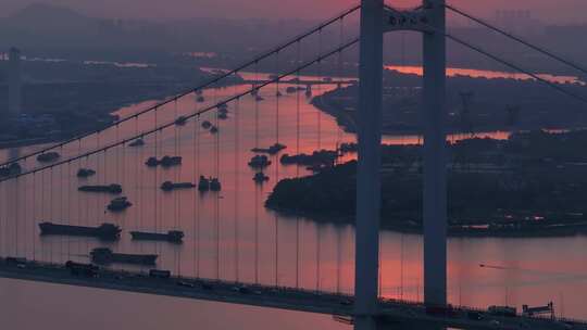 中国广东省广州市海鸥岛南沙大桥