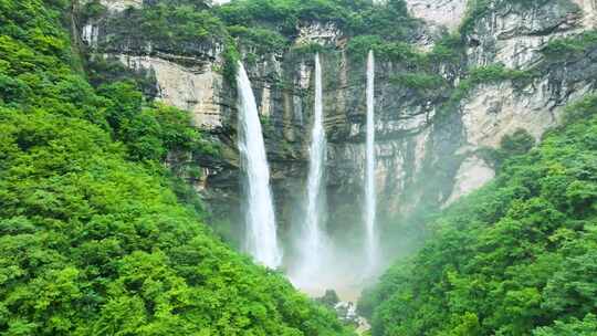 贵州瀑布旅游景区自然风景瀑布