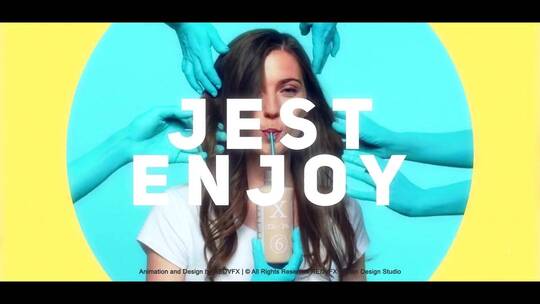 时尚潮流图片文字快闪