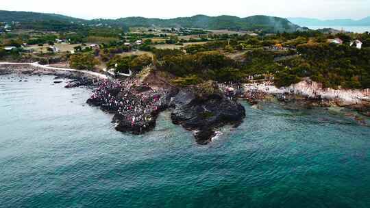 越南富延海岸的美景