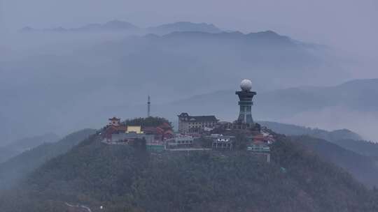 长沙望城黑麋峰顶