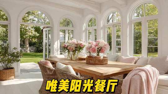 阳光餐厅唯美餐厅