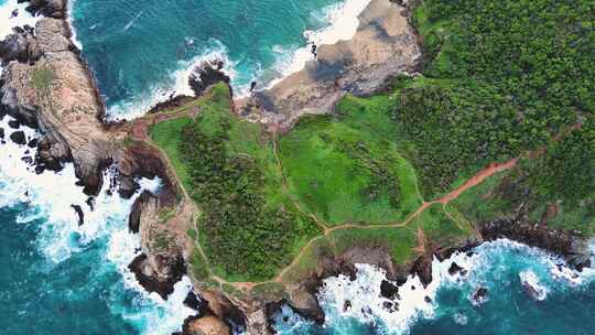 马宗特墨西哥无人机飞越海滩太平洋海岸生态旅游海瓦哈卡