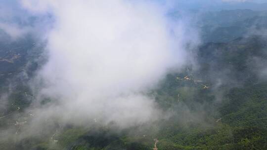 湖北罗田天堂寨薄刀锋夏季自然风光