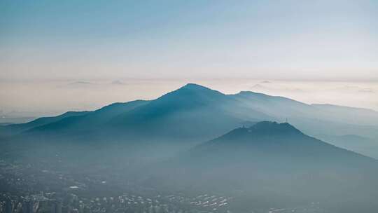 南京钟山航拍