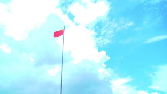 国旗摇到布达拉宫