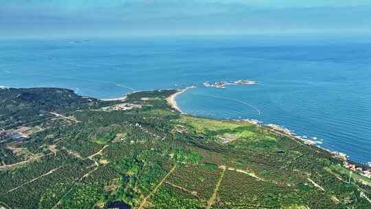 青岛凤凰岛唐岛湾航拍