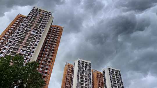 暴风雨来临前视频素材模板下载