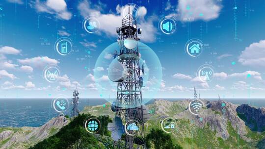 5G网络通信移动互联网信号传输