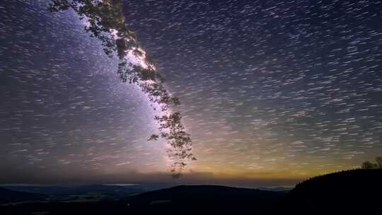 4k星空银河夜空繁星宇宙