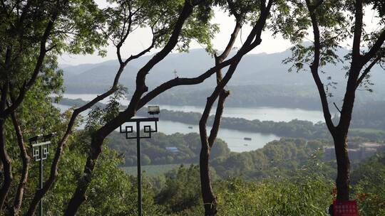 杭州宝石山钱塘十景之一初阳台