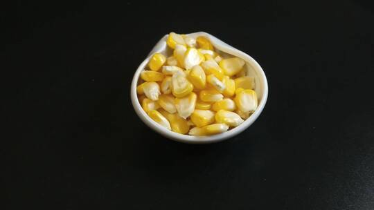甜玉米粒美食视频素材模板下载