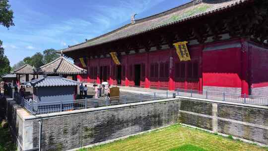 辽宁锦州义县奉国寺辽代古塔古建筑