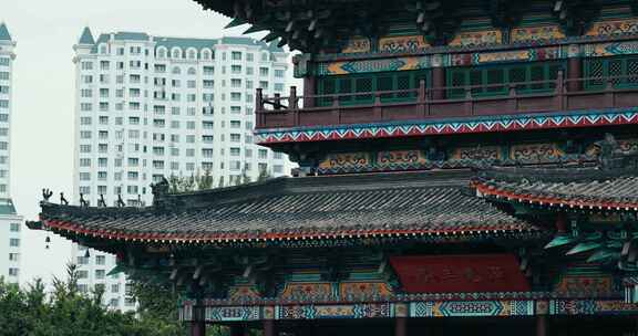 辽宁辽阳广佑寺人文古建风景