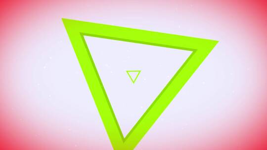 三角 旋转 穿越 logo 创意 演示